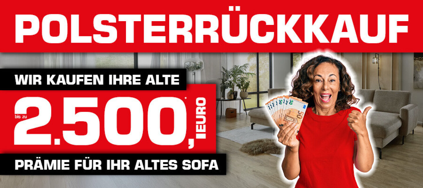Polsterrueckkauf Aktionsseite