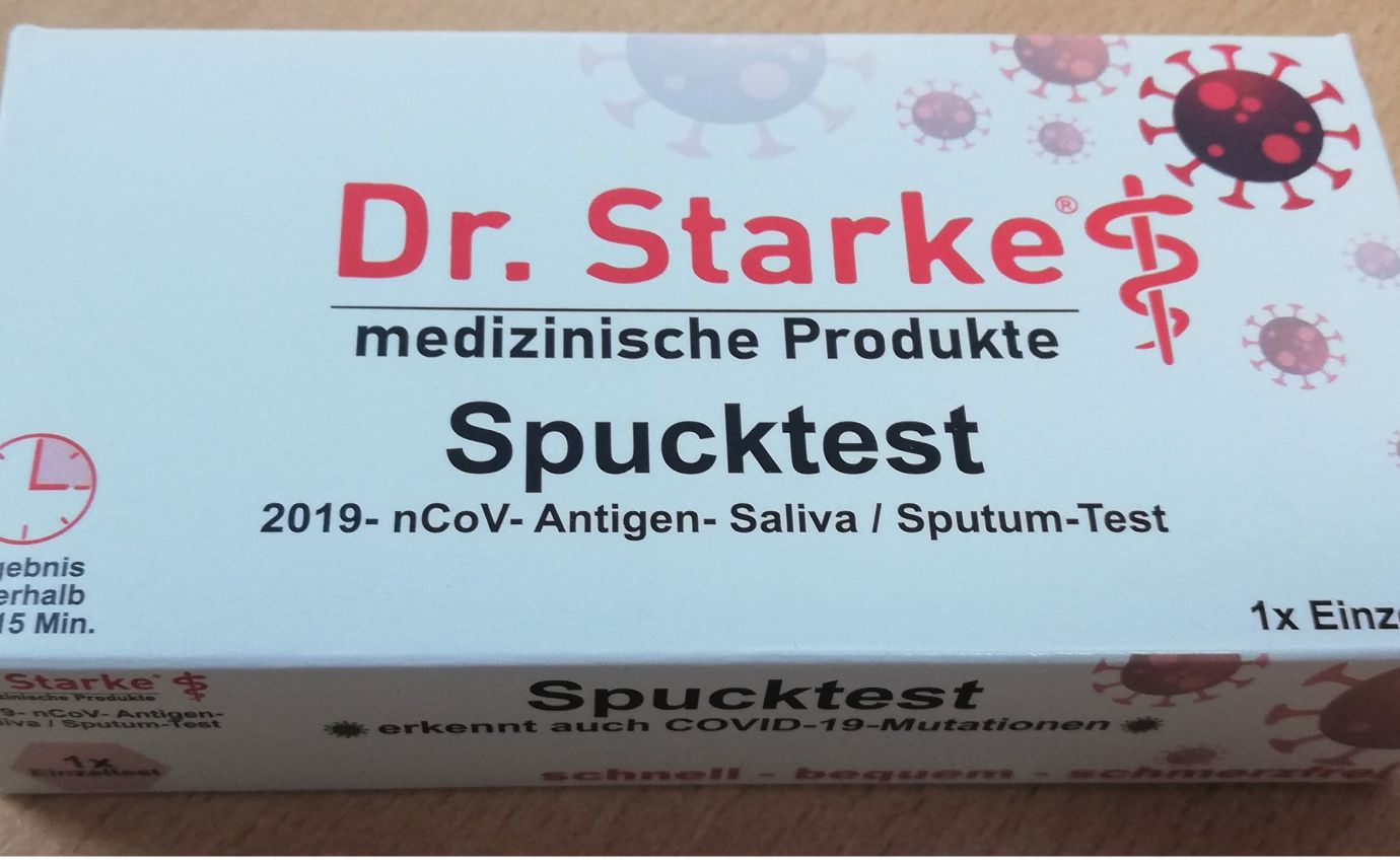 Dr. Starke Spucktest