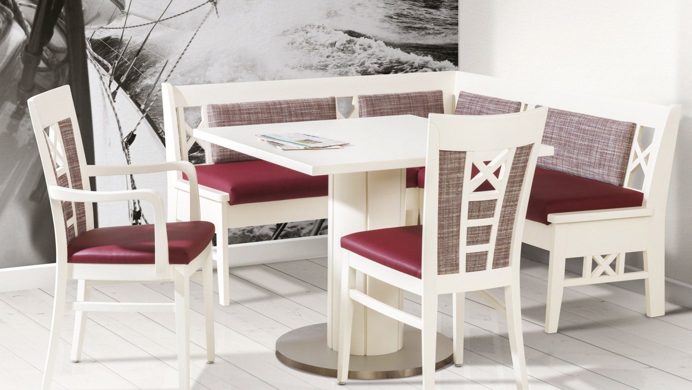Bezug Sitz Weinrot Bezug Rucken Bourdeaux Buche Magnolie web