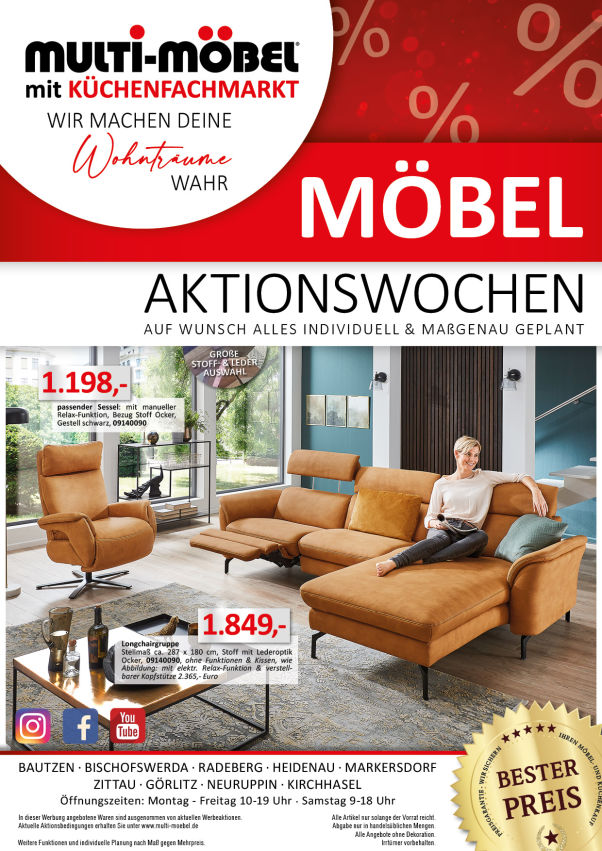 Möbel Aktionswochen Prospekt Dezember 2022