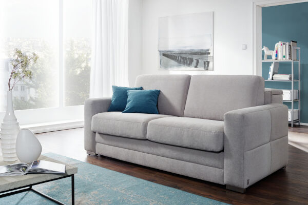 Schlafsofa in Grau