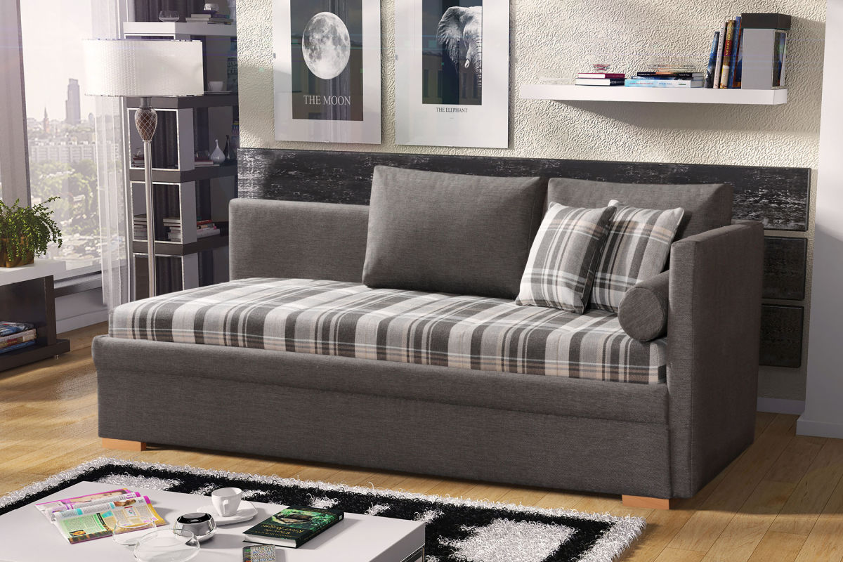 Schlafsofa mit Bettkasten - Multi-Möbel