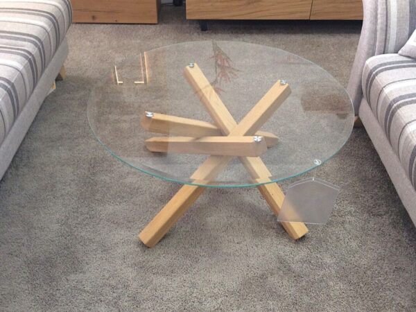 Kreuz-Couchtisch Wimmer Signatura