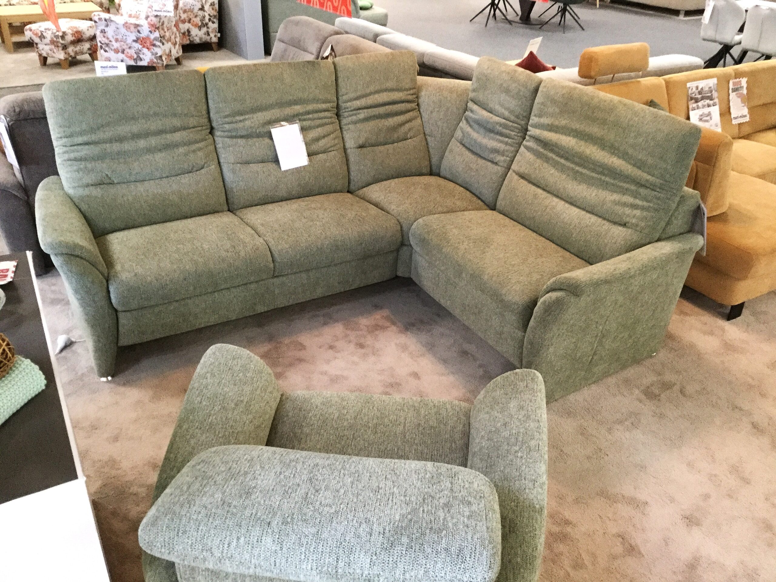 Polstergarnitur + Sessel Steinpol Polsteria "Vittoria" – Bild 2
