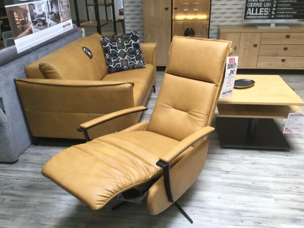 Alternative view of TV-Sessel Polstermöbel Oelsa Lima Akador Gold