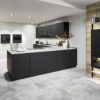 nobilia senso l-kueche modern schwarz