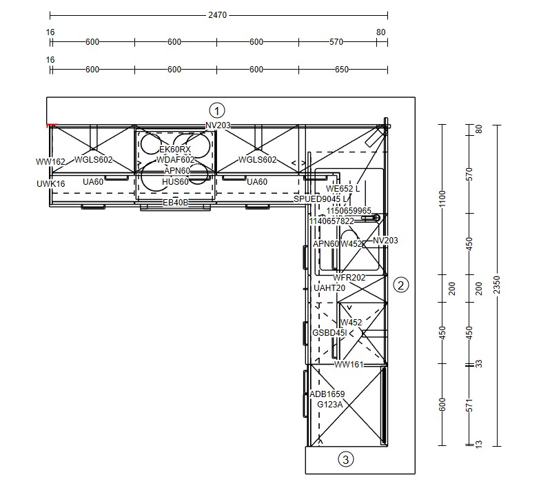 Nobilia Einbauküche Riva - Beton Sand / Easytouch - Fjordblau – Bild 14